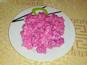 Majonézes céklasaláta