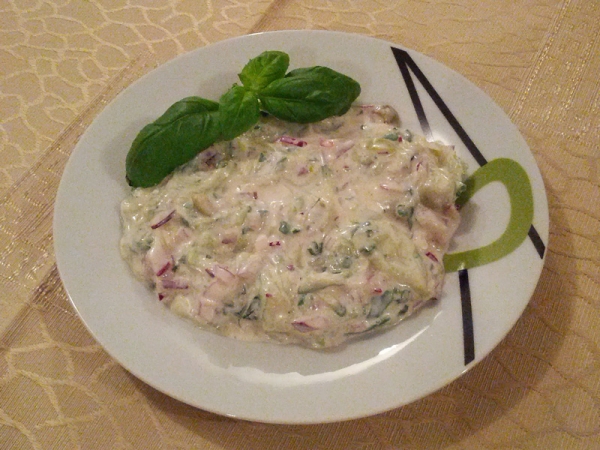 Tzatziki gazdagon