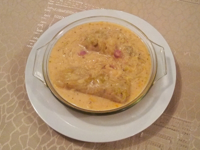 Hajdinás töltött káposzta