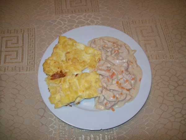 Francia rakott burgonya