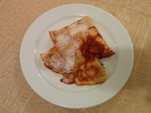 Francia rumos palacsinta házi narancs dzsemmel