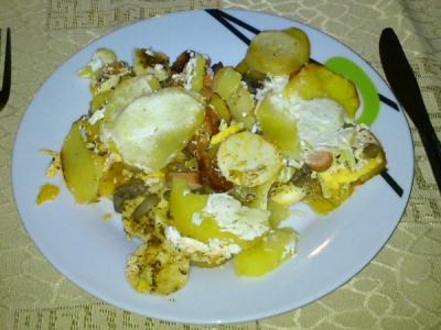 Rakott burgonya kicsit másképpen